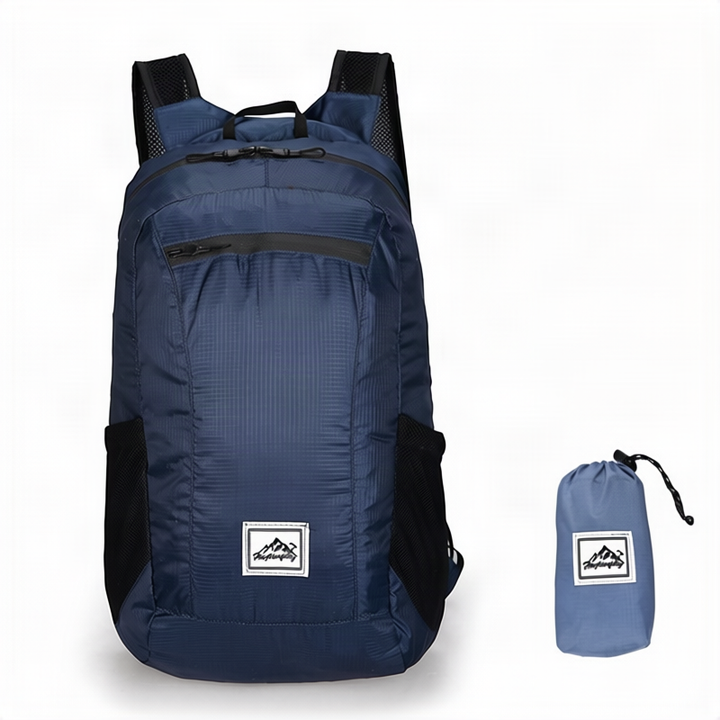 Foldable travel backpack, ultra-light, up to 20 L