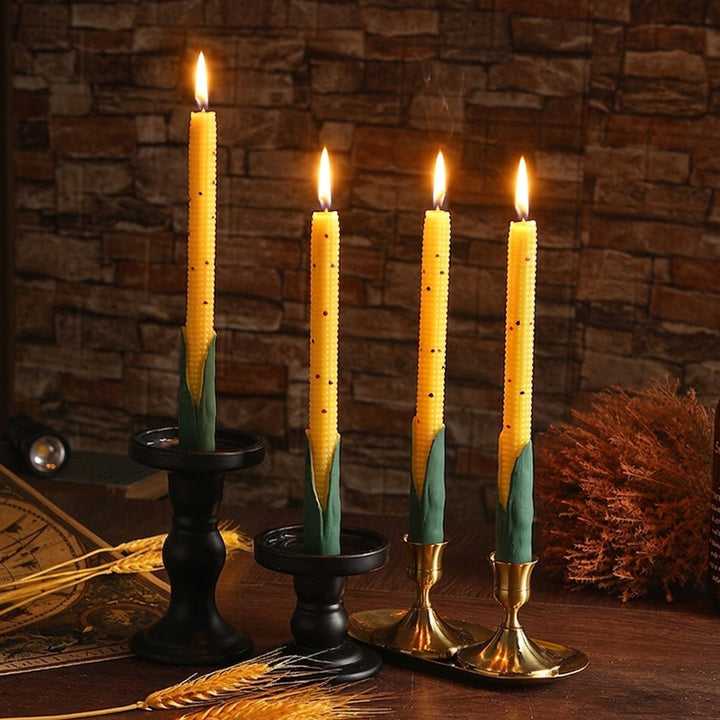 Scented candle corn cob shape, stick, 2×25 cm