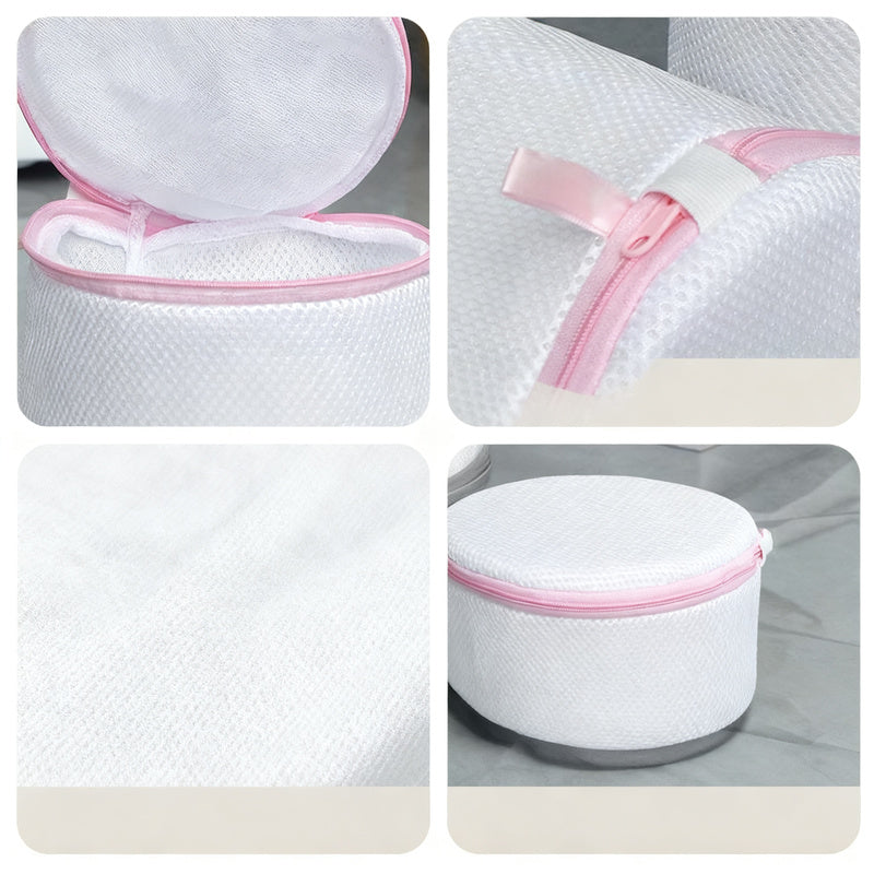 Bra washing bag made of polyester, fine mesh