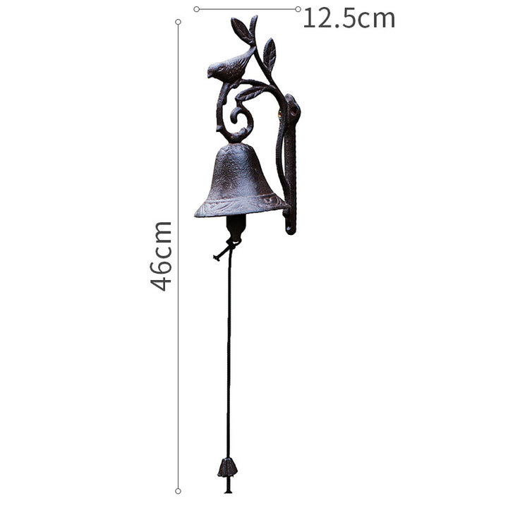 Cast Iron Table Bell, Rooster Design