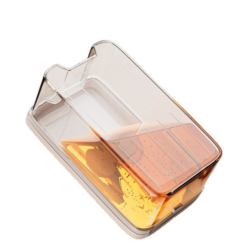 Refrigerator storage box with micro vacuum, 3.6 L