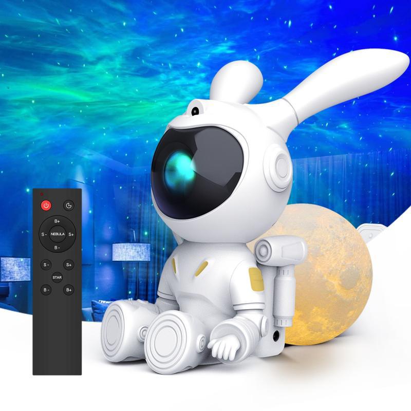 Astronaut Projection Lamp with Starry Sky