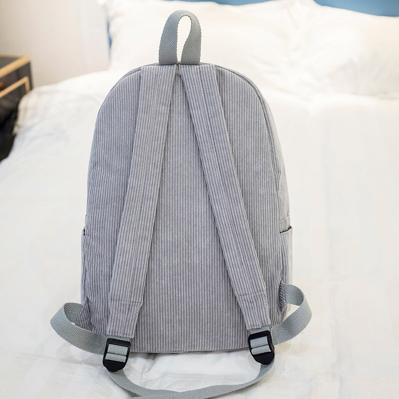 Cord backpack, 20–35 L, large capacity