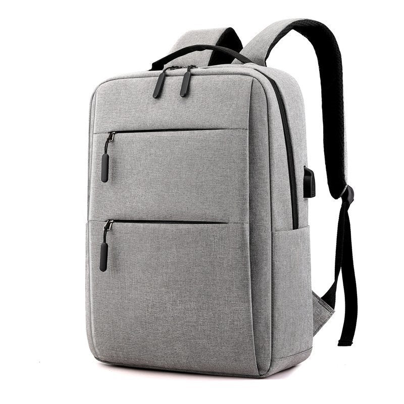 Nylon backpack with USB connection, 20–35 L