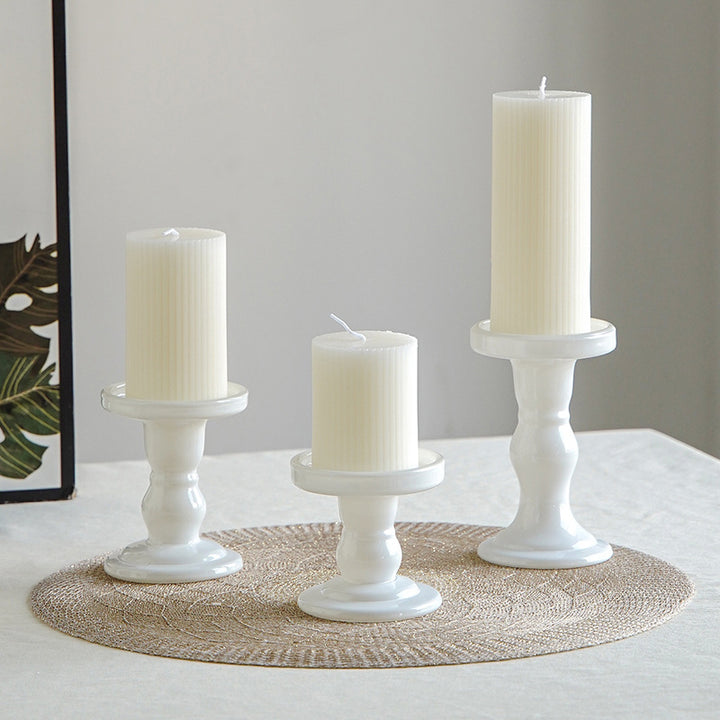 Scented candle, cylinder, handcrafted