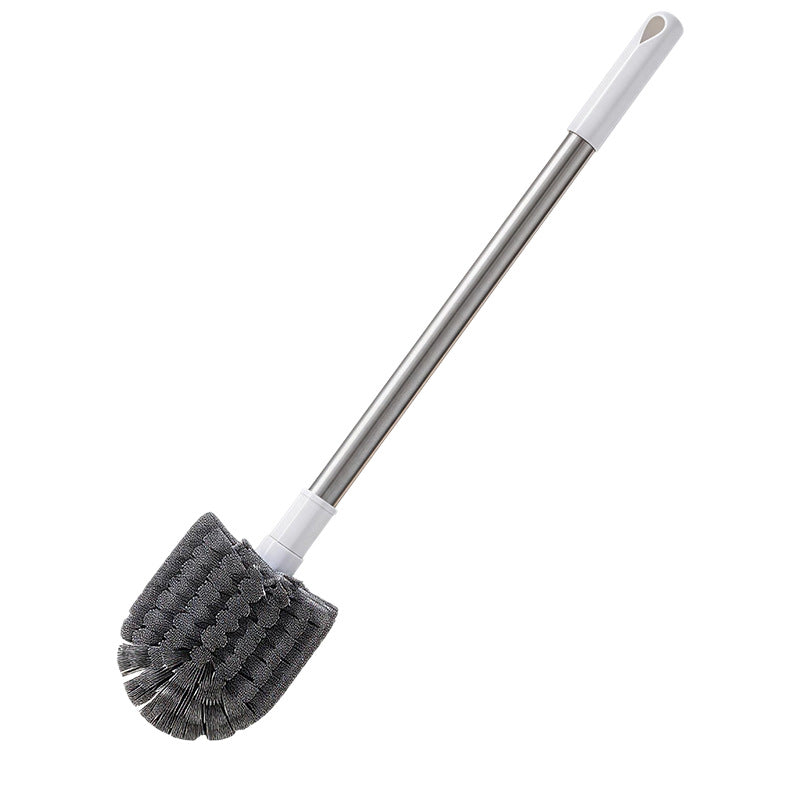 Toilet brush with wall holder