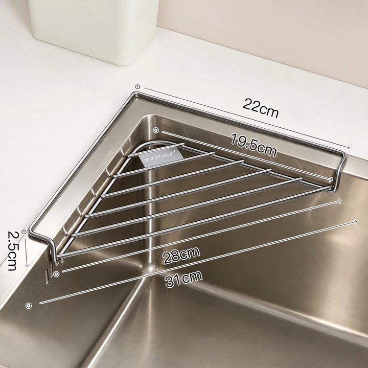Stainless Steel Draining Rack for Sink, 304