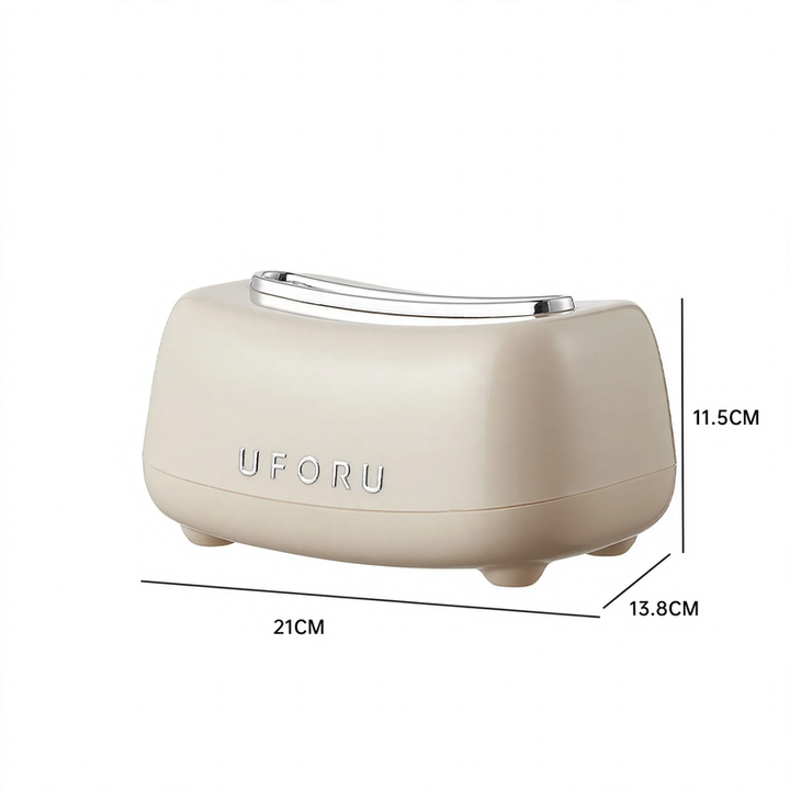 Plastic Tissue Box with Storage, Model DD2547