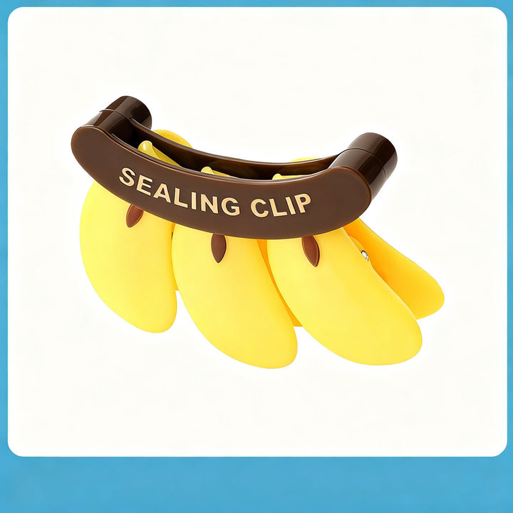 Magnetic closure clip for food bags