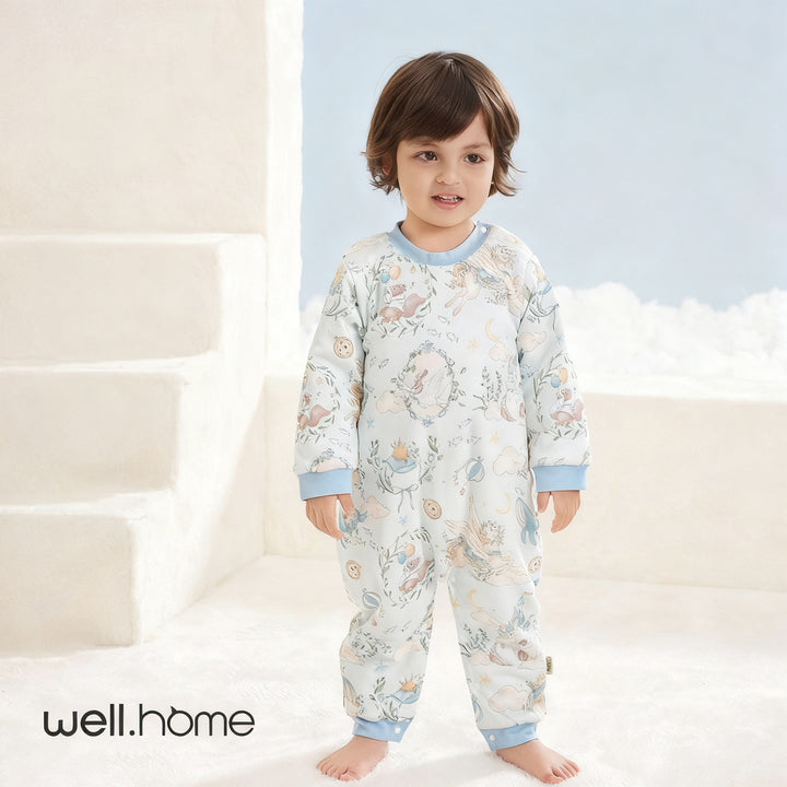 Kids sleeping bag, 130 cm, cotton blend
