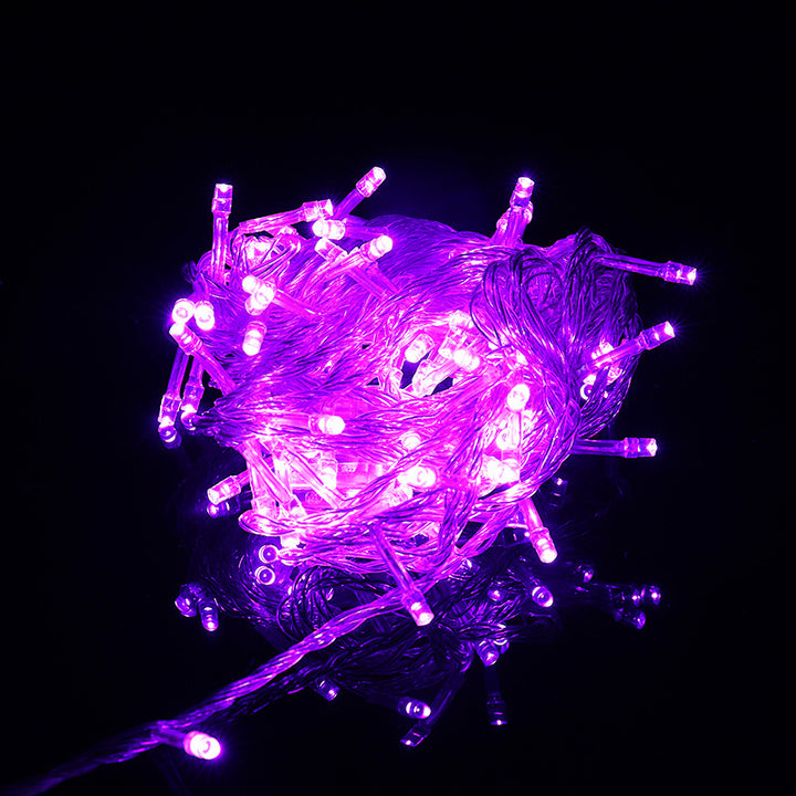 LED light chain with 8 functions