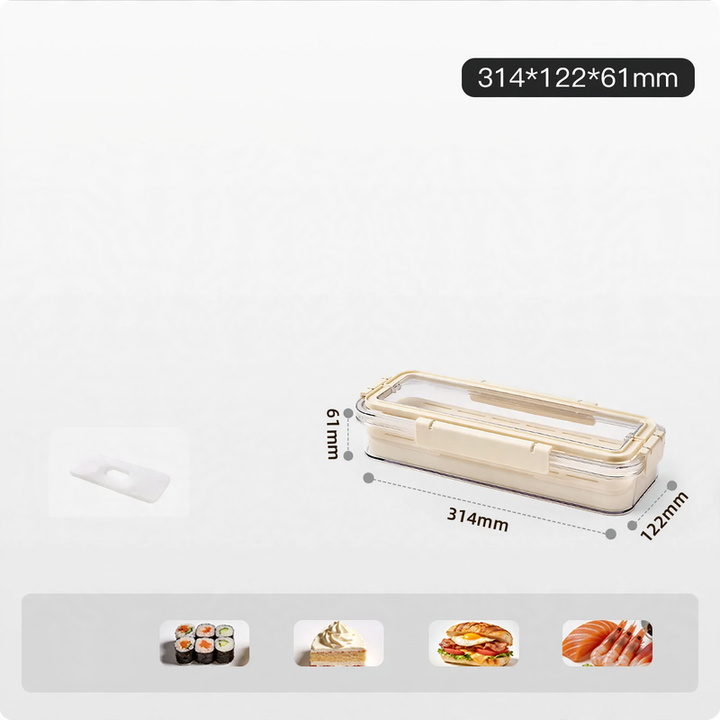Food storage container made of food-grade PET, 4–5 L