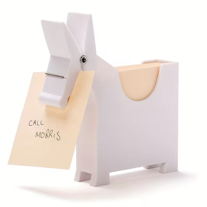 Donkey note holder made of plastic, model SL0003