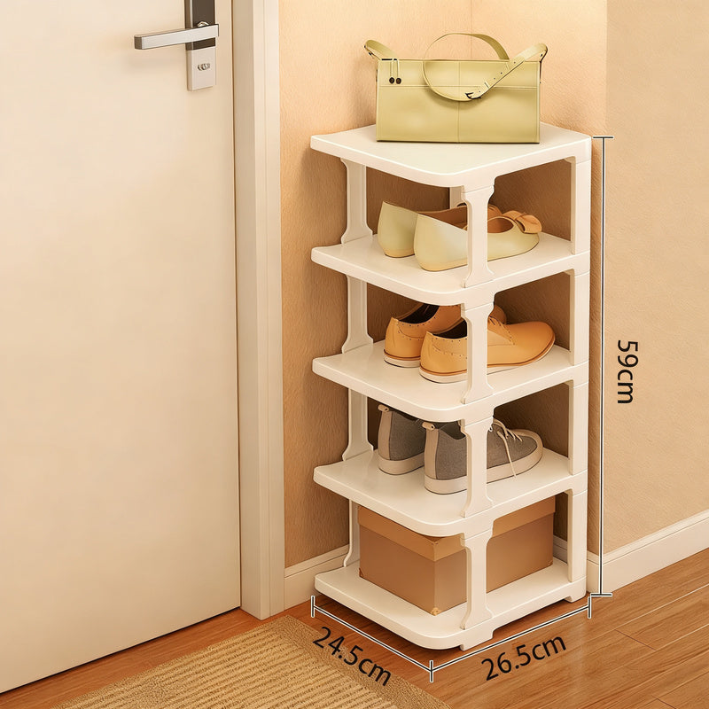 Plastic shoe rack, 9-layered