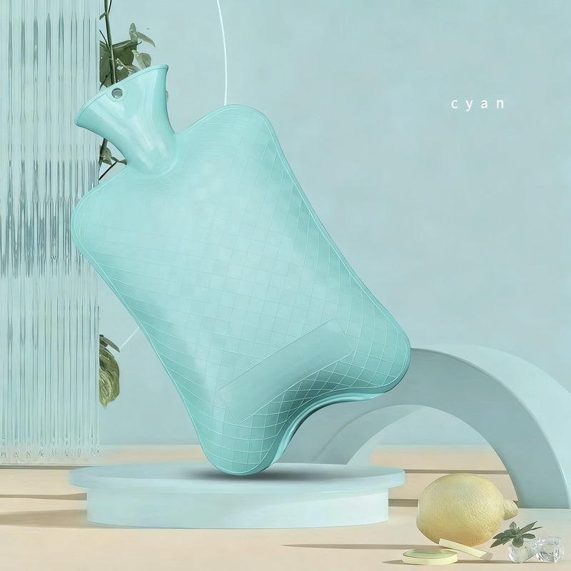 U-shaped hot water bottle for neck and shoulders