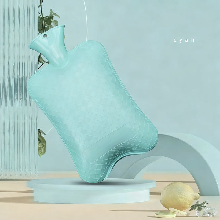 U-shaped hot water bottle for neck and shoulders