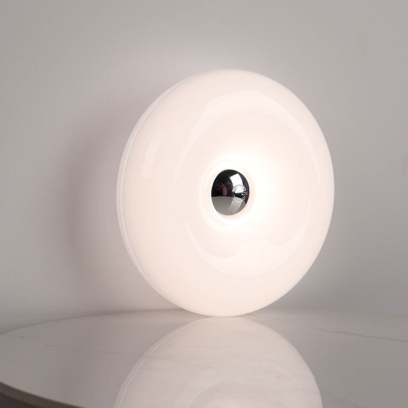 Donut table lamp with touch switch, 22.5 × 15 × 7 cm