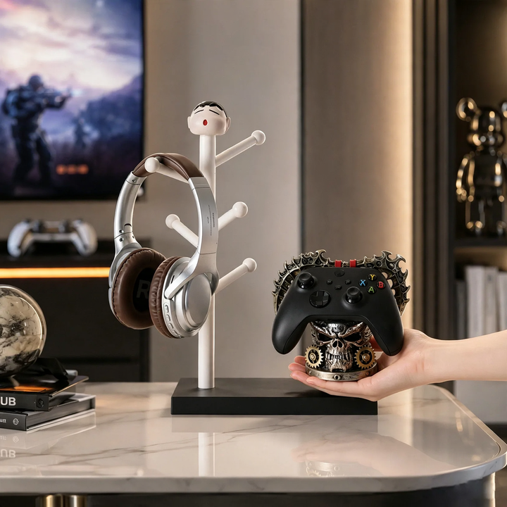Game controller stand and collector figure holder ZHSL0010