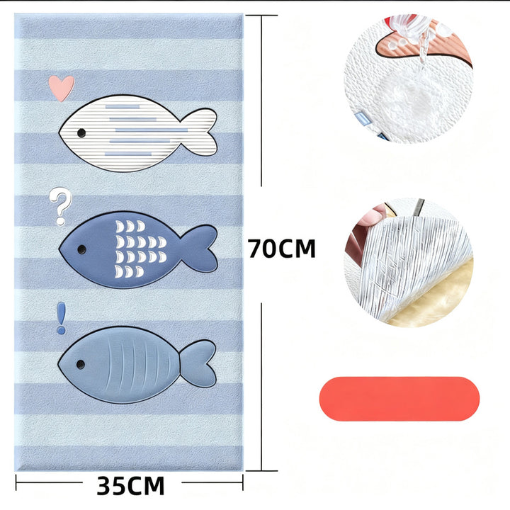 3D wall panels self-adhesive, waterproof