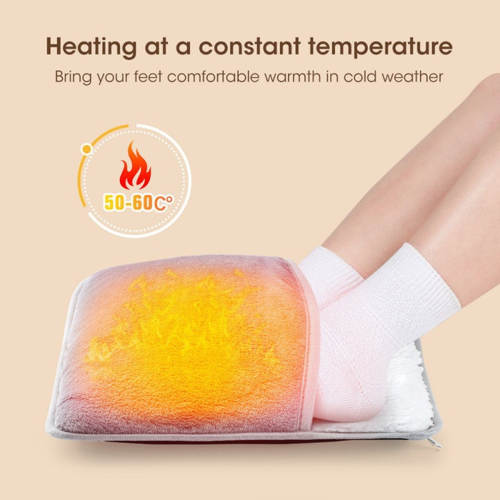 USB foot warmer with pull switch