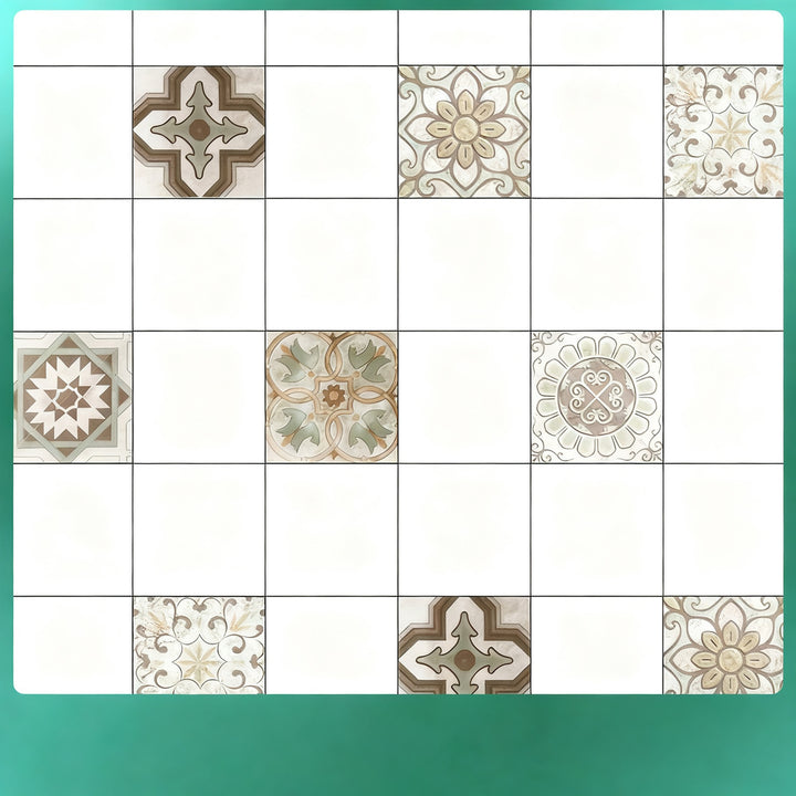 PVC floor sticker, self-adhesive