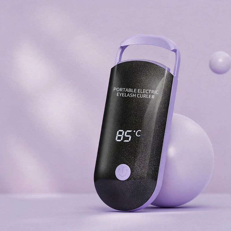 Electric Eyelash Curler with Heating and LCD Display