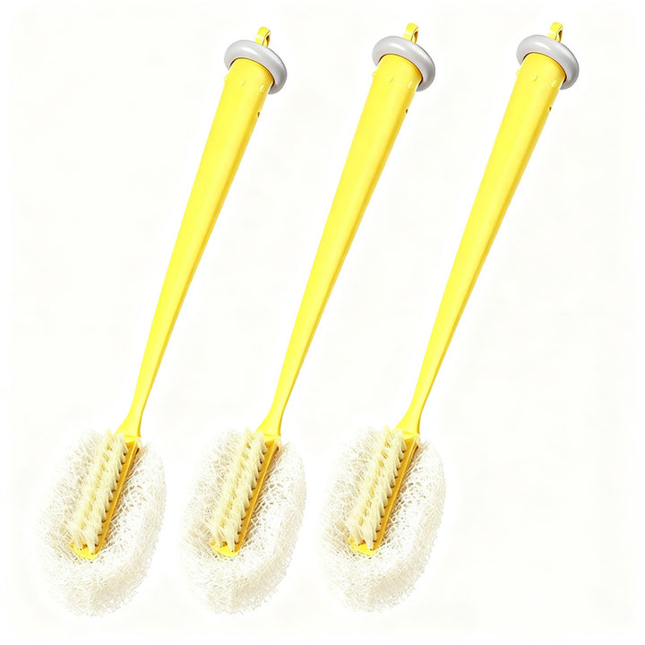 Cup brush with straw brush, 60 g, ABS