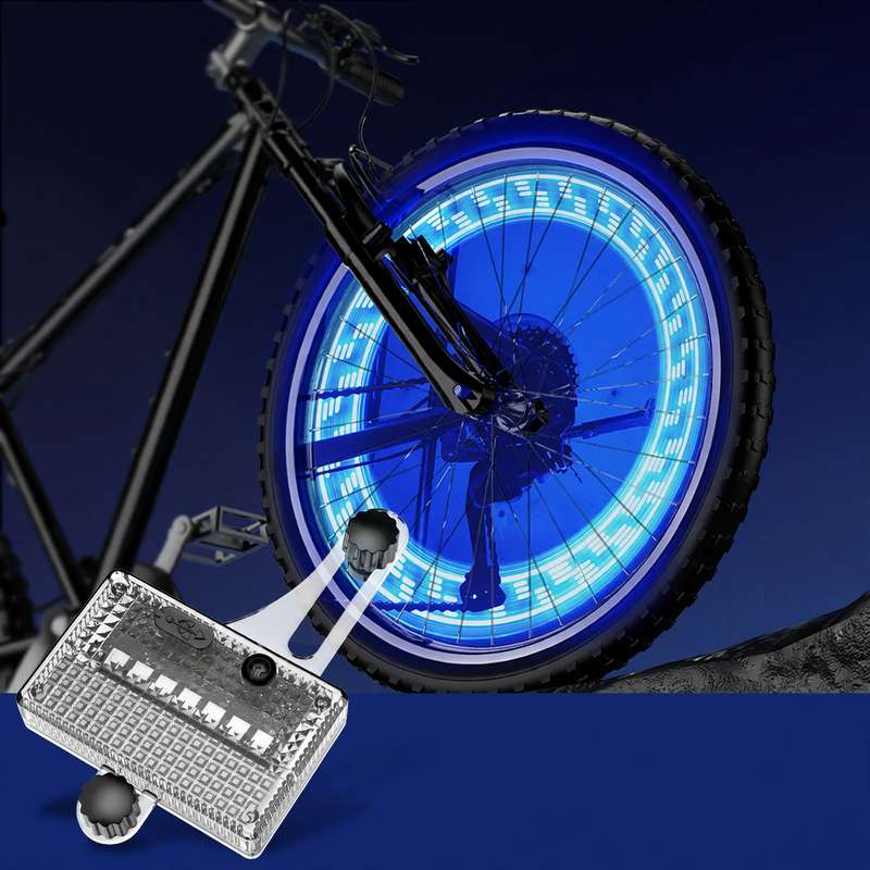 Bicycle hub blink light, wheel decoration, night ride