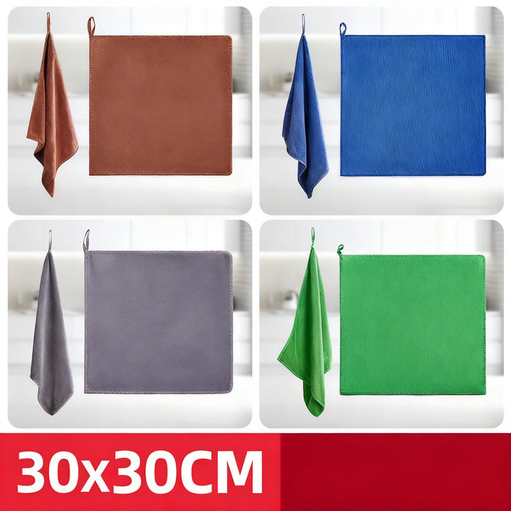 Microfiber Cleaning Cloths, 3-Piece Set, Absorbent