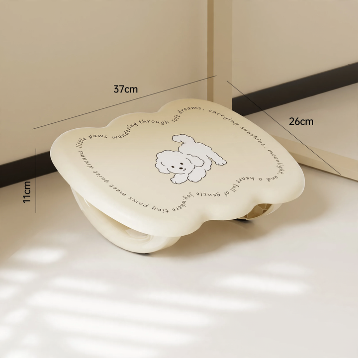 Footrest for rocking and stepping, model DA6001