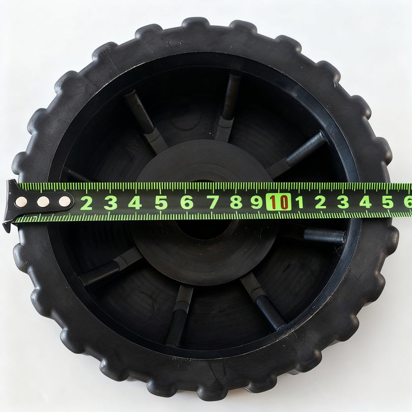 Boot trailer wheels and axles