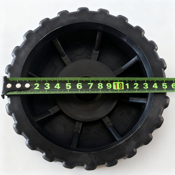 Boot trailer wheels and axles