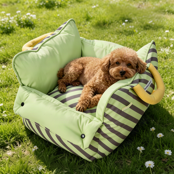 Car seat and travel bed for dogs, washable