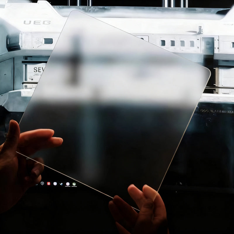 Tempered glass cushion for gaming mouse