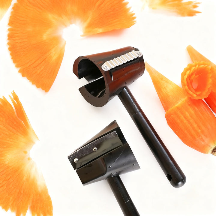 Spiral cutter for vegetables and fruits