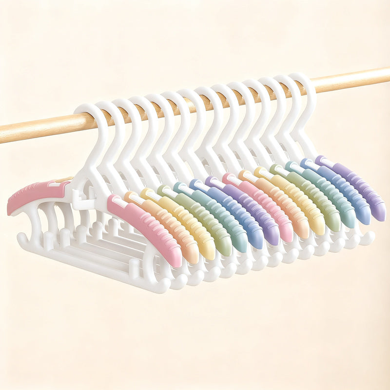 Children's hangers, extendable, 4-stage adjustable