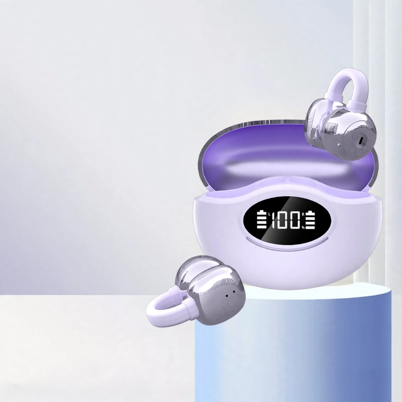 Ear Clip Bluetooth Headphones for Sports and Activity