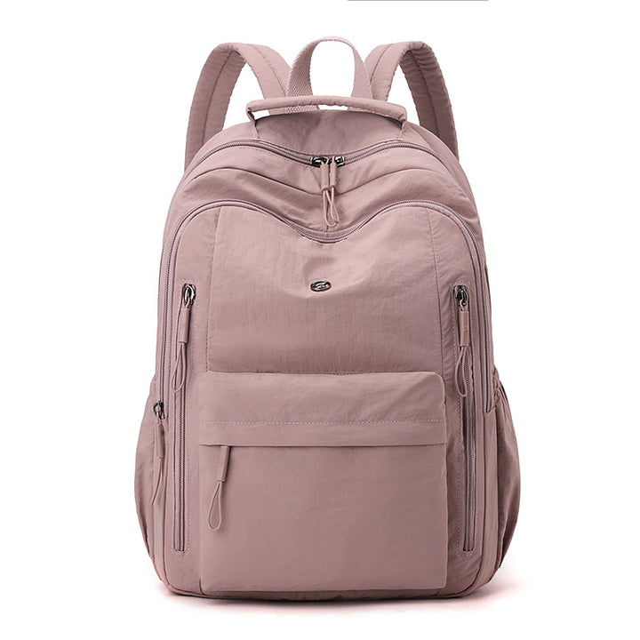 Nylon backpack, back-friendly, versatile