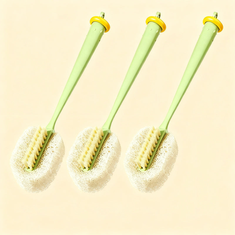 Cup brush with straw brush, 60 g, ABS