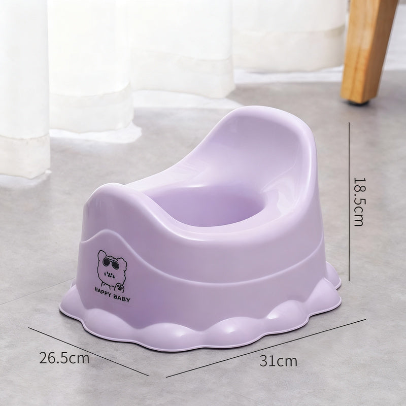Child potty made of plastic