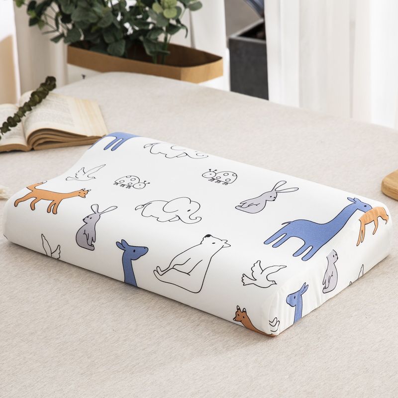 Kids' pillow with wave design made of memory foam