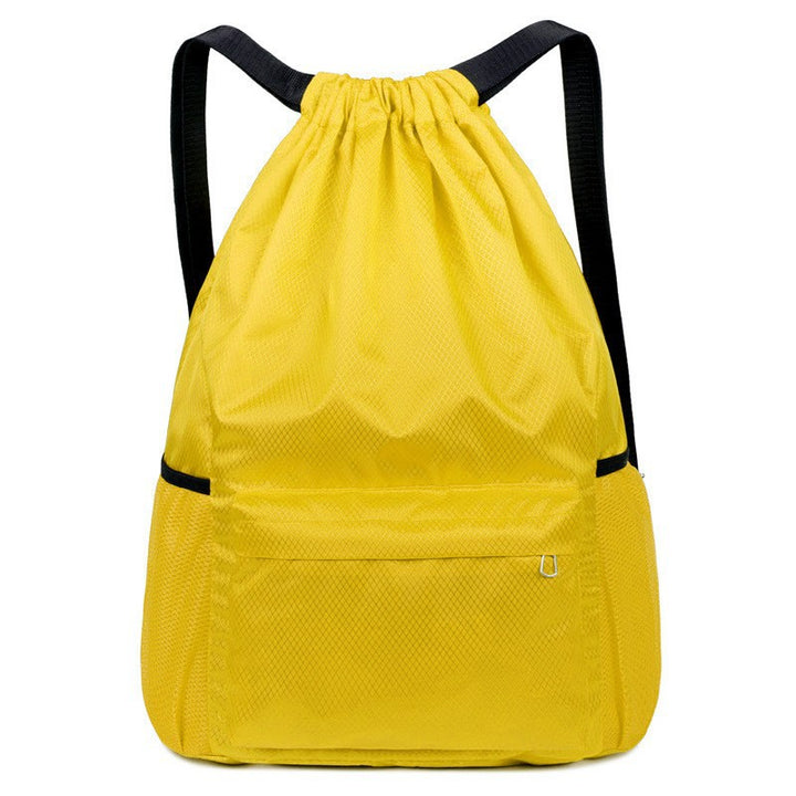 Sporty backpack with drawstring, 20 L, waterproof