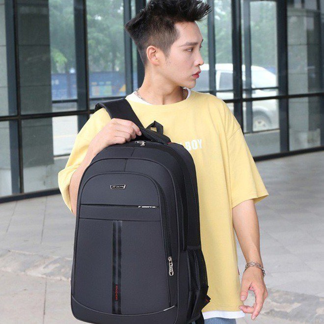 Backpack, 20-35 L, Oxford fabric, for 15-inch laptop