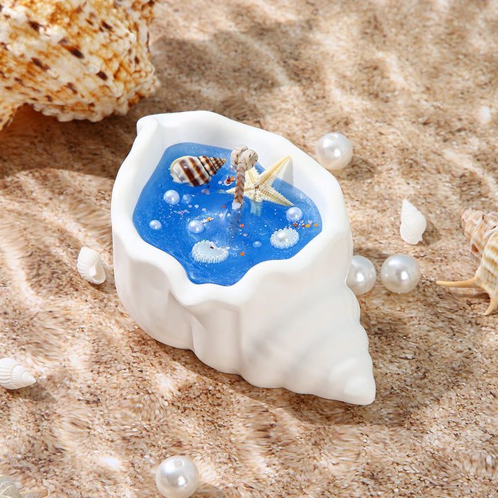 Handcrafted scented candle made from soy blend