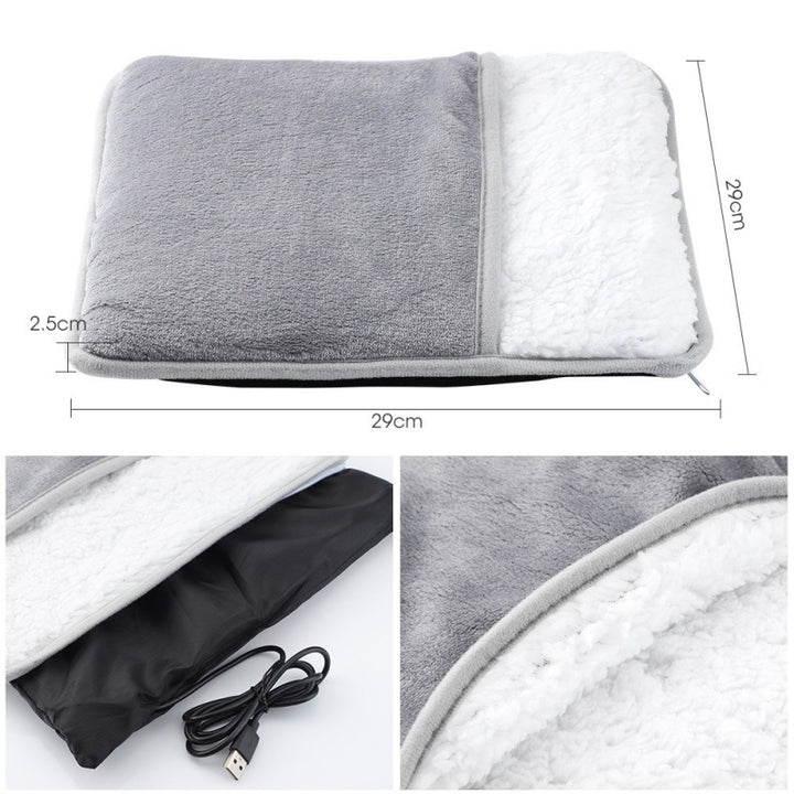USB foot warmer with pull switch