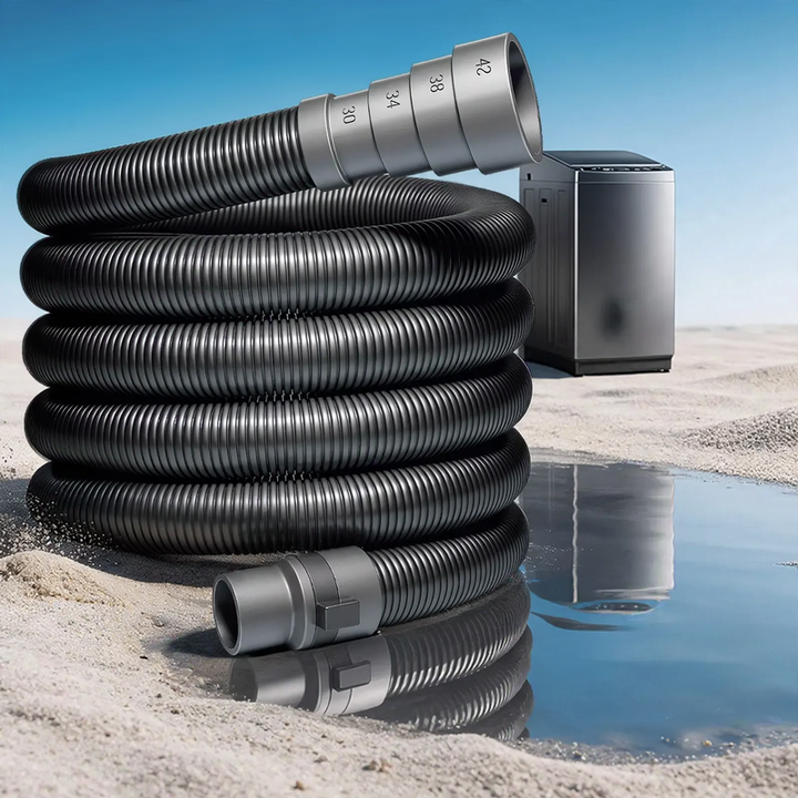 Drain hose for washing machines, PE-RT