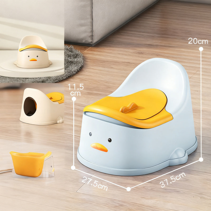 Toilet seat with backrest for children