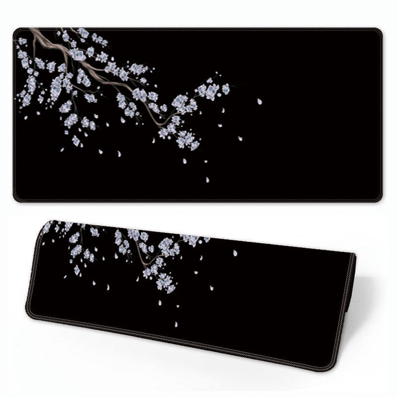 Gaming mouse pad made of natural rubber