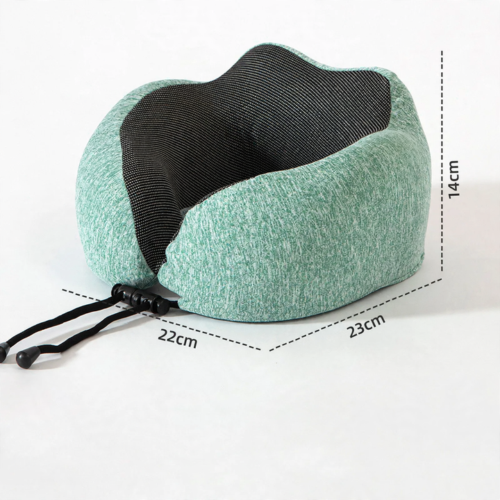 Memory Foam Neck Pillow for Travel and Everyday Use