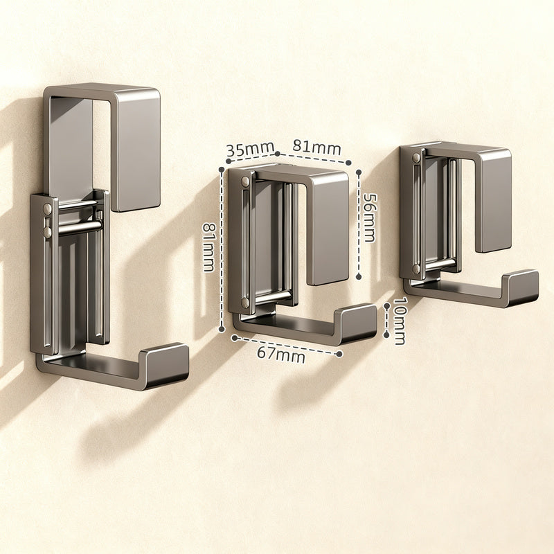 Retractable sink holder without drilling